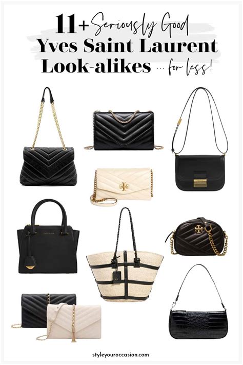 ysl alternatives|YSL Bag Dupe: 11+ Affordable Look.